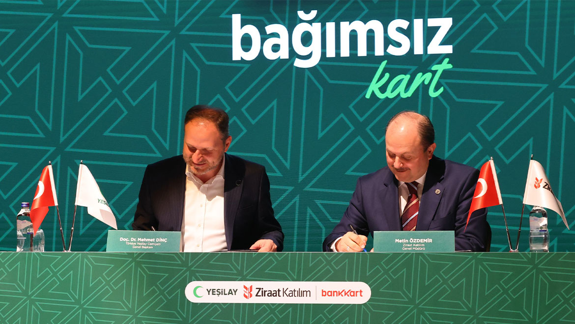 Ziraat Katılım ve Yeşilay’dan Anlamlı İş Birliği: “Bağımsız Kart” ile Hayata Değer Kat