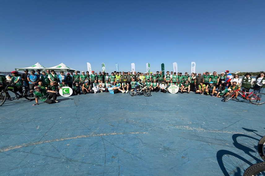 Yeşilay Caddebostan Bisiklet Turu’nda Bağımsız Bir Gelecek İçin Pedallar Çevrildi