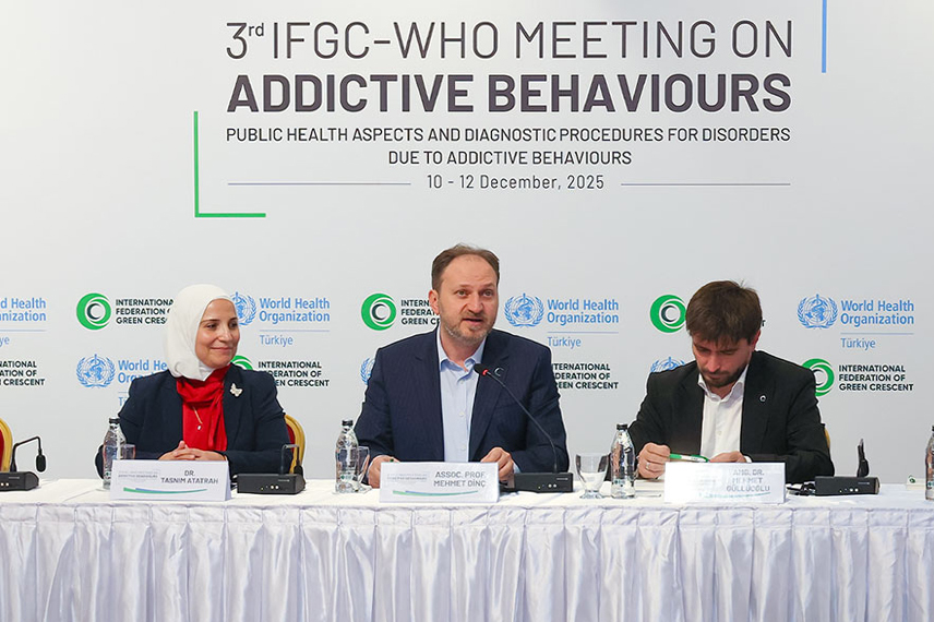 Davranışsal Bağımlılıklarla Mücadelede Küresel Yol Haritası: Dünyaca Ünlü Uzmanlar Yeşilay Öncülüğünde Bir Araya Geldi