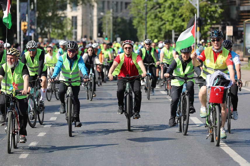 12. Yeşilay Bisiklet Turu Binlerce Kişinin Katılımıyla 81 İlde Gerçekleşti